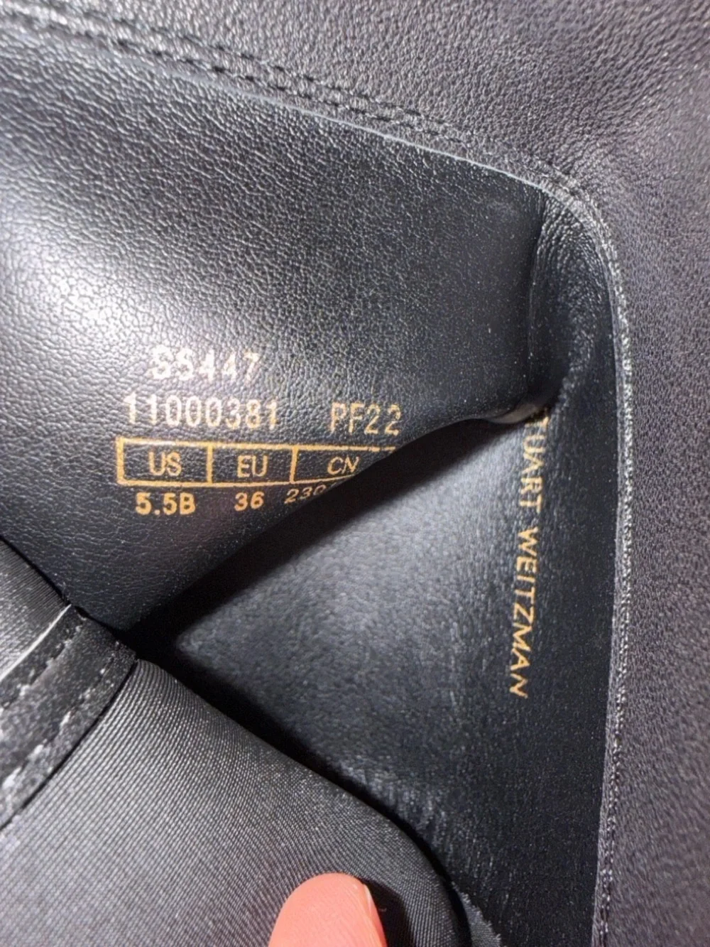 Stuart Weitzman Keelan 5050 Over the Knee Leather Boots